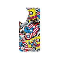 Samsung Galaxy A56 犀牛盾Clear Case (MagSafe 兼容)聯名設計款透明手機殼 迪士尼-漫威 Marvel - 美國隊長-漫畫風格