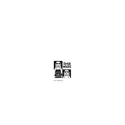 犀牛盾Clear Case手機殼 - Samsung Galaxy A56 - 【聯名設計款】 - 迪士尼-星際大戰 Star Wars - 黑武士&風暴兵-剪紙系列