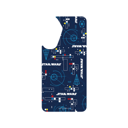 犀牛盾Clear Case手機殼 - Samsung Galaxy A56 - 【聯名設計款】 - 迪士尼-星際大戰 Star Wars - 經典幾何Pattern