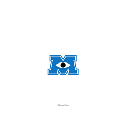 犀牛盾JellyTint手機殼 - Samsung Galaxy A56 - 【聯名設計款】 - 迪士尼-皮克斯 PIXAR - 怪獸大學校徽1