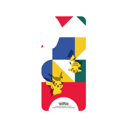 犀牛盾JellyTint手機殼 - Samsung Galaxy A56 - 【聯名設計款】 - 寶可夢 Pokemon - 皮卡丘與積木-繽紛版