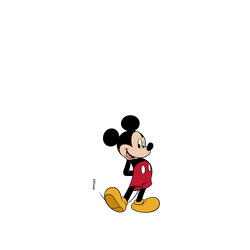 犀牛盾JellyTint手機殼 - Samsung Galaxy A56 - 【聯名設計款】 - 迪士尼-米奇 Mickey - 來！米奇站好