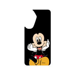 犀牛盾Clear Case (MagSafe 兼容)手機殼 - Samsung Galaxy A56 - 【聯名設計款】 - 迪士尼-米奇 Mickey - 米奇看著你