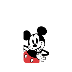 犀牛盾Clear Case (MagSafe 兼容)手機殼 - Samsung Galaxy A56 - 【聯名設計款】 - 迪士尼-米奇 Mickey - Look at the camera-米奇