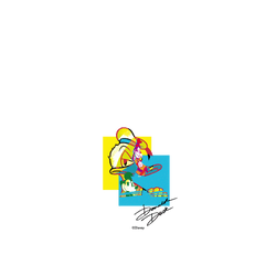 犀牛盾JellyTint手機殼 - Samsung Galaxy A56 - 【聯名設計款】 - 迪士尼-米奇 Mickey - 亮麗設計-唐老鴨