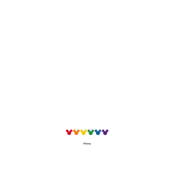 犀牛盾Clear Case手機殼 - Samsung Galaxy A56 - 【聯名設計款】 - 迪士尼-米奇 Mickey - Pride Celebration-Simple