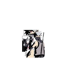 犀牛盾Clear Case (MagSafe 兼容)手機殼 - Samsung Galaxy A56 - 【聯名設計款】 - 火影忍者 Naruto - 旗木卡卡西外傳