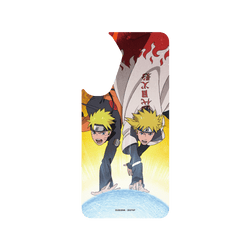 犀牛盾Clear Case (MagSafe 兼容)手機殼 - Samsung Galaxy A56 - 【聯名設計款】 - 火影忍者 Naruto - 漩渦鳴人&波風水門