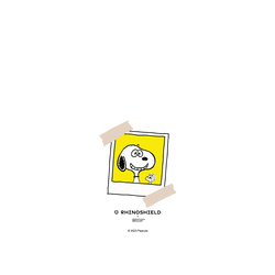 犀牛盾Clear Case (MagSafe 兼容)手機殼 - Samsung Galaxy A56 - 【聯名設計款】 - Snoopy 史努比 - 拍立得-來！笑一個