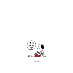 犀牛盾Clear Case手機殼 - Samsung Galaxy A56 - 【聯名設計款】 - Snoopy 史努比 - Work from home