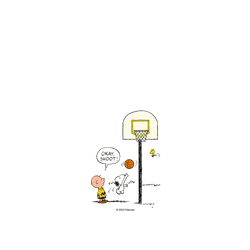 犀牛盾JellyTint手機殼 - Samsung Galaxy A56 - 【聯名設計款】 - Snoopy 史努比 - 來打籃球