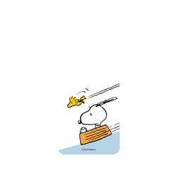犀牛盾JellyTint手機殼 - Samsung Galaxy A56 - 【聯名設計款】 - Snoopy 史努比 - 溜滑梯