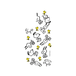 犀牛盾JellyTint防摔背蓋手機殼 - Samsung Galaxy A56 - 【聯名設計款】 - 史努比 Snoopy 75th Anniversary - 滿天飛
