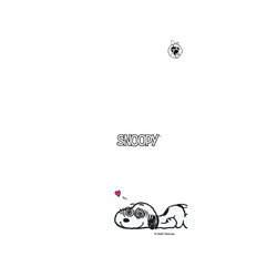 犀牛盾Clear Case防摔背蓋手機殼 - Samsung Galaxy A56 - 【聯名設計款】 - 史努比 Snoopy 75th Anniversary - 75週年-愛昏頭