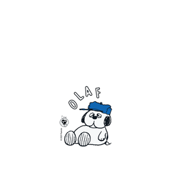 犀牛盾Clear Case防摔背蓋手機殼 - Samsung Galaxy A56 - 【聯名設計款】 - 史努比 Snoopy 75th Anniversary - 75週年-歐拉夫休息中