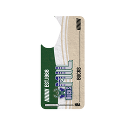 Galaxy A56 Clear Case (MagSafe 兼容)  NBA 復古球員卡-密爾瓦基公鹿 Milwaukee Bucks - Vintage Card