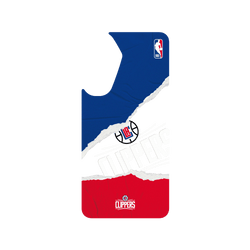 犀牛盾Clear Case手機殼 - Samsung Galaxy A56 - 【聯名設計款】 - NBA - 熱血系列-洛杉磯快艇 L.A Clippers - Sweat and Tears