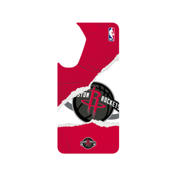 Galaxy A56 Clear Case (MagSafe 兼容)  NBA 熱血系列-休士頓火箭 Houston Rockets - Sweat and Tears