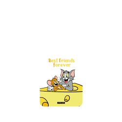 犀牛盾JellyTint手機殼 - Samsung Galaxy A56 - 【聯名設計款】 - 湯姆貓與傑利鼠 Tom and Jerry - Best friends