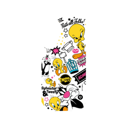 犀牛盾Clear Case (MagSafe 兼容)手機殼 - Samsung Galaxy A56 - 【聯名設計款】 - 樂一通 Looney Tunes - 搗蛋系列-崔弟