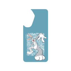 犀牛盾Clear Case手機殼 - Samsung Galaxy A56 - 【聯名設計款】 - 樂一通 Looney Tunes - 亂花系列-兔巴哥