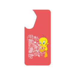 犀牛盾Clear Case (MagSafe 兼容)手機殼 - Samsung Galaxy A56 - 【聯名設計款】 - 樂一通 Looney Tunes - 亂花系列-崔弟