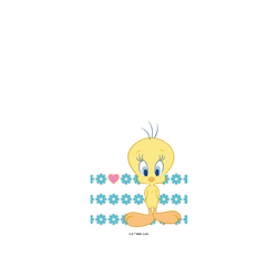 Samsung Galaxy A56 犀牛盾Clear Case (MagSafe 兼容)聯名設計款透明手機殼 樂一通 Looney Tunes - 花花崔弟