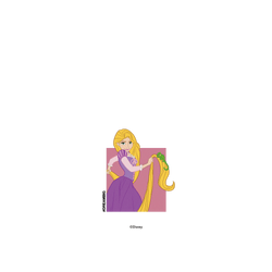犀牛盾Clear Case (MagSafe 兼容)手機殼 - Samsung Galaxy A56 - 【聯名設計款】 - 迪士尼-公主系列 Disney Princess - 公主專屬系列-魔髮奇緣 樂佩公主