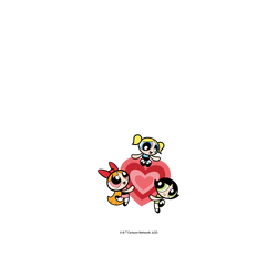 犀牛盾JellyTint手機殼 - Samsung Galaxy A56 The Powerpuff Girls - 愛心徽章