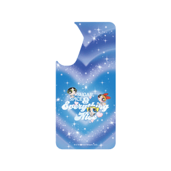 犀牛盾JellyTint (MagSafe 兼容)防摔背蓋手機殼 - Samsung Galaxy A56 - 【聯名設計款】 - The Powerpuff Girls - 藍色夢幻