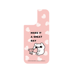 犀牛盾Clear Case (相機按鈕) 防摔背蓋手機殼 - iPhone 17 - 【聯名設計款】 - 爽爽貓 Song Song Meow By SECOND - Make it a great day