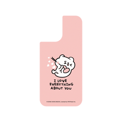 犀牛盾Clear Case (相機按鈕) 防摔背蓋手機殼 - iPhone 17 - 【聯名設計款】 - 爽爽貓 Song Song Meow By SECOND - I Love everything about you (hug版)