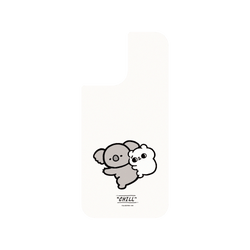 犀牛盾Clear Case (MagSafe 兼容 & 相機按鈕)防摔背蓋手機殼 - iPhone 17 - 【聯名設計款】 - 爽爽貓 Song Song Meow By SECOND - 爽爽貓與無尾熊