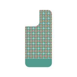iPhone 17 Clear Case（相機按鈕）  老屋顏 經典鐵窗花 - 綠