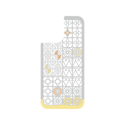iPhone 17 Clear Case（相機按鈕）  老屋顏 台灣經典鐵窗花 - 南