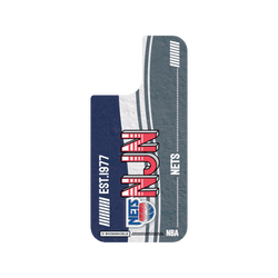 犀牛盾 Clear Case (相機按鈕) 防摔背蓋手機殼 - iPhone 17 - 【聯名設計款】 - NBA - 復古球員卡-紐澤西籃網 New Jersey Nets - Vintage Card