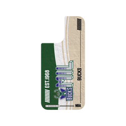 iPhone 17 Clear Case（MagSafe 兼容 & 相機按鈕）  NBA 復古球員卡-密爾瓦基公鹿 Milwaukee Bucks - Vintage Card