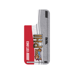 iPhone 17 Clear Case（MagSafe 兼容 & 相機按鈕）  NBA 復古球員卡-費城76人 Philadelphia 76ers - Vintage Card