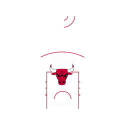 iPhone 17 Clear Case（MagSafe 兼容 & 相機按鈕）  NBA 球場系列-芝加哥公牛 Chicago Bulls - Court
