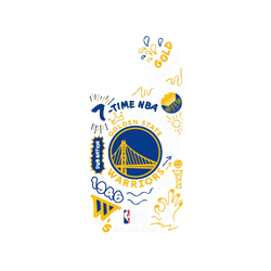 iPhone 17 Clear Case（相機按鈕）  NBA 塗鴉系列-金州勇士 Golden State Warriors - Graffiti