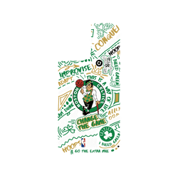 iPhone 17 Clear Case（MagSafe 兼容 & 相機按鈕）  NBA 塗鴉系列-波士頓塞爾提克 Boston Celtics - Graffiti