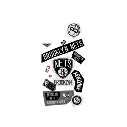 iPhone 17 Clear Case（MagSafe 兼容 & 相機按鈕）  NBA 拼貼系列-布魯克林籃網 Brooklyn Nets - Collage