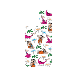 犀牛盾Clear Case (MagSafe 兼容 & 相機按鈕)防摔背蓋手機殼 - iPhone 17 - 【聯名設計款】 - 摩登原始人 The Flintstones - 摩登原始人 - The Best Friends