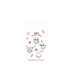 犀牛盾Clear Case (MagSafe 兼容 & 相機按鈕)防摔背蓋手機殼 - iPhone Air - 【聯名設計款】 - 爽爽貓 Song Song Meow By SECOND - 爽爽貓旅行趣