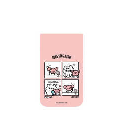 犀牛盾Clear Case (MagSafe 兼容 & 相機按鈕)防摔背蓋手機殼 - iPhone Air - 【聯名設計款】 - 爽爽貓 Song Song Meow By SECOND - 一起變美吧