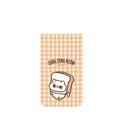 犀牛盾 Clear Case (相機按鈕) 防摔背蓋手機殼 - iPhone Air - 【聯名設計款】 - 爽爽貓 Song Song Meow By SECOND - 來份爽爽貓吐司!!