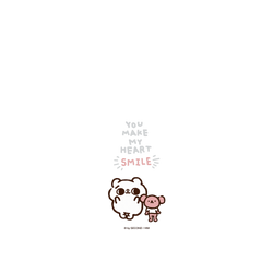iPhone Air Clear Case（MagSafe 兼容 & 相機按鈕）  爽爽貓 by SECOND You Make My Heart Smile