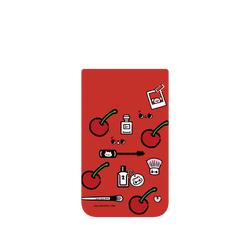 犀牛盾Clear Case (MagSafe 兼容 & 相機按鈕)防摔背蓋手機殼 - iPhone Air - 【聯名設計款】 - 爽爽貓 Song Song Meow By SECOND - 櫻桃爽爽貓