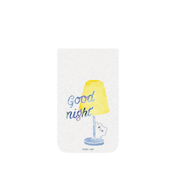 犀牛盾 Clear Case (相機按鈕) 防摔背蓋手機殼 - iPhone Air - 【聯名設計款】 - 爽爽貓 Song Song Meow By SECOND - good night