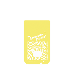 犀牛盾Clear Case (相機按鈕)  防摔背蓋手機殼 - iPhone Air - 【聯名設計款】 - 爽爽貓 Song Song Meow By SECOND - Attention Please